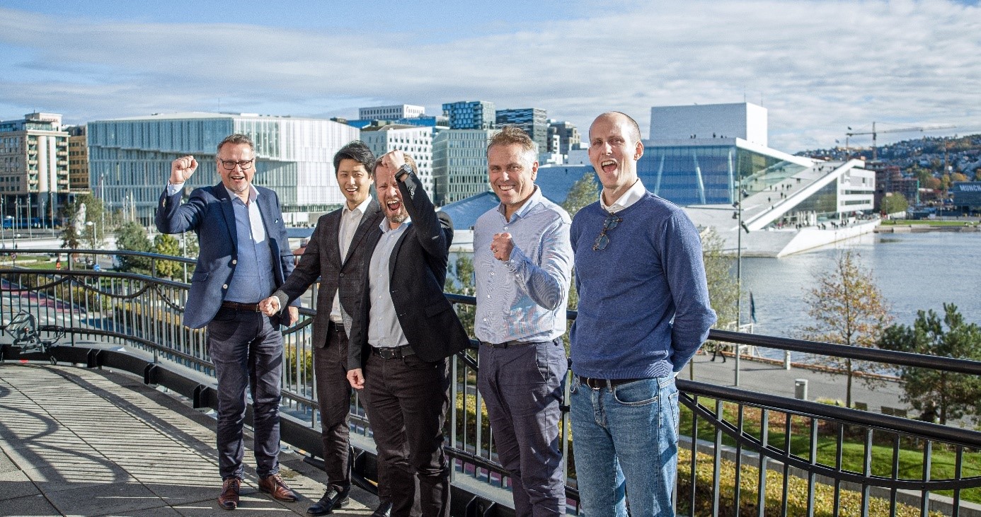 Odd Nymark, Jun Tai-Anisdahl, Kai Atle Rød, Stein Holte og Pål Prydz